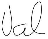 Signature de L'Appondeuse, créatrice de contenus basée en Suisse romande