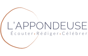 Logo de L'Appondeuse célébrante laïque et rédactrice à Fribourg et en Suisse romande