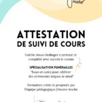 Valérie Amos Hedinger célébrante laïque fribourg attestion suivi de cours funérailles