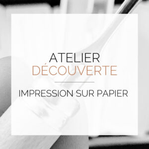 Atelier découverte de la linogravure et de l'impression papier manuelle